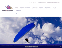 Tablet Screenshot of parapentesopelana.com